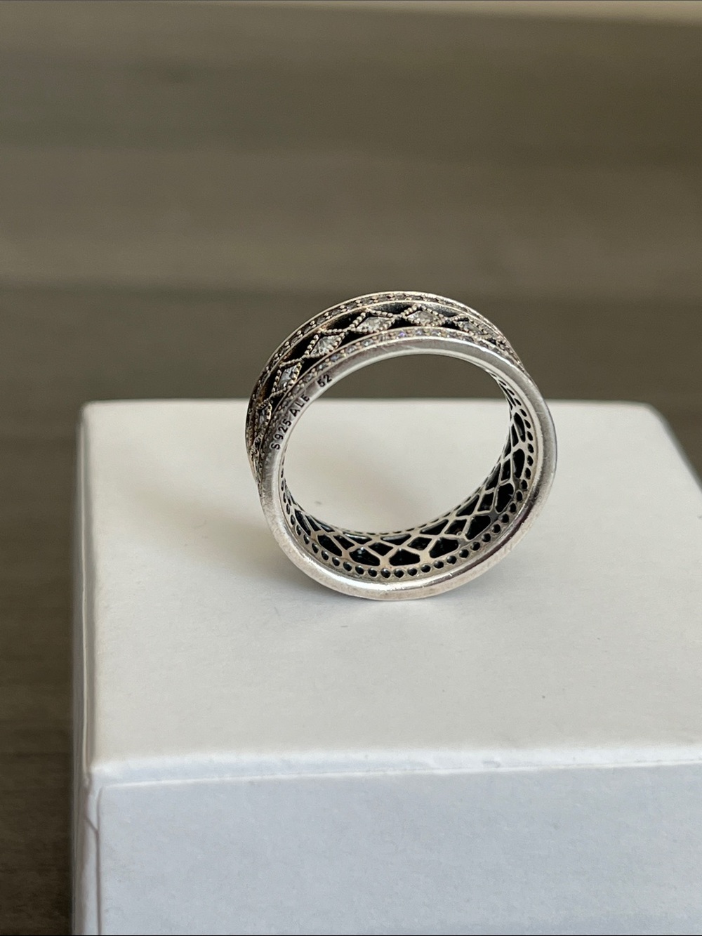 PANDORA VINTAGE FASCINATION RING - Picture 2 of 3